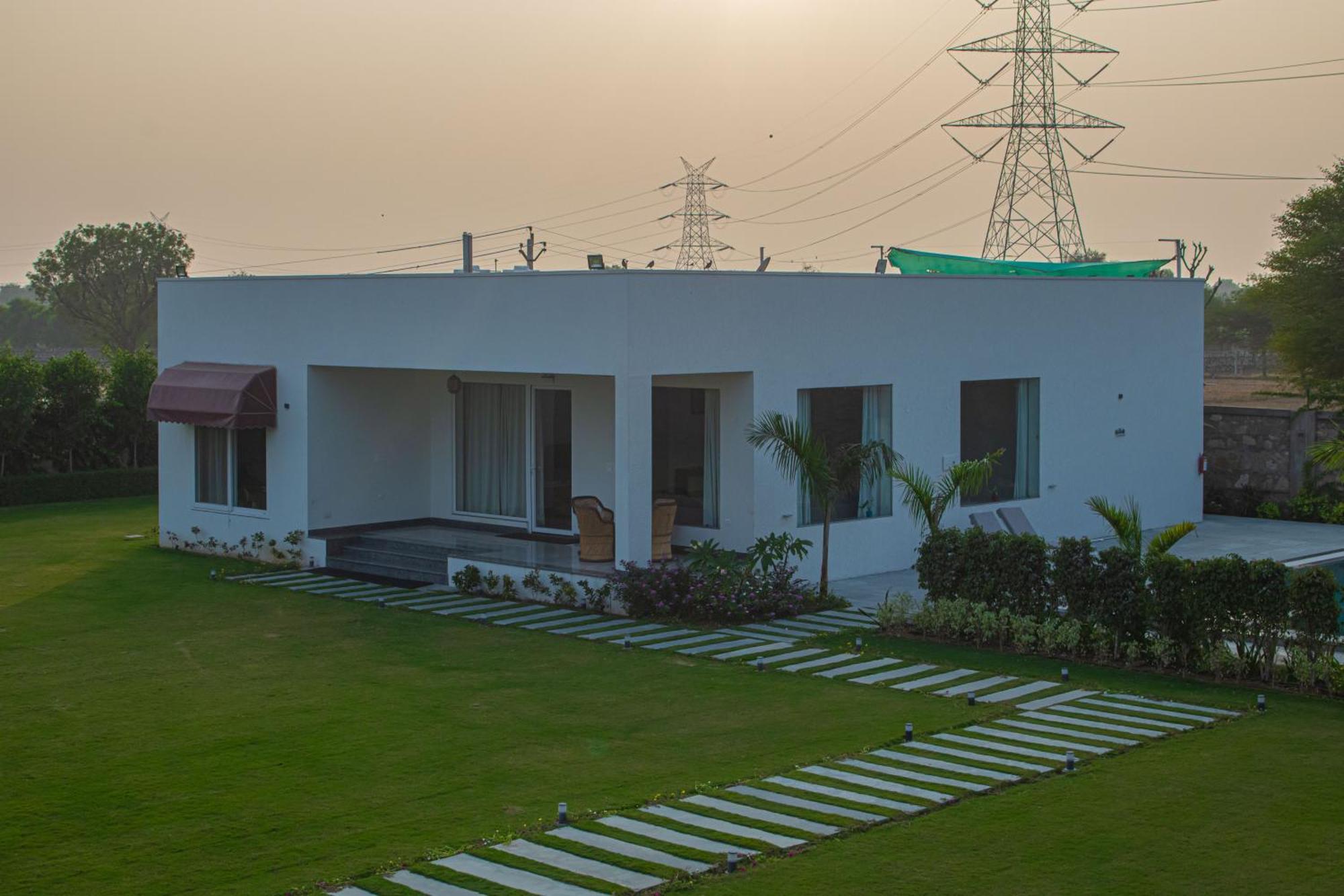 The Peace- A Luxury 2Bhk Private Pool Farm Villa Jaipur Exteriör bild